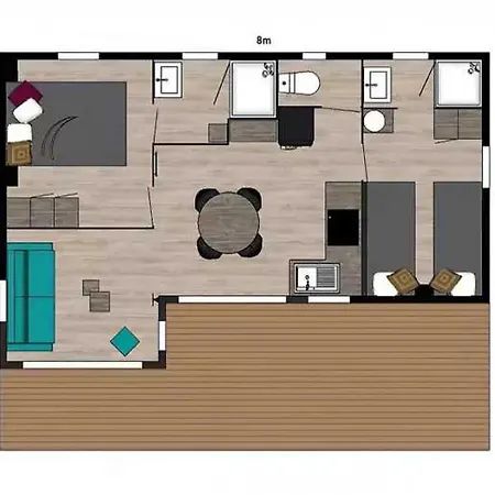 3 Etoiles - Piscine - Eecbii Шале Loupiac (Lot)